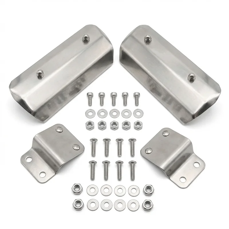 Stainless Steel Mounting Bracket Kit for GMC K1500 (1979 - 1999) - 1