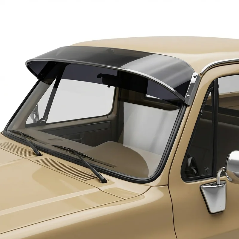 Tinted Acrylic Windscreen Sunvisor for GMC K1500 (1979 - 1999) - 1