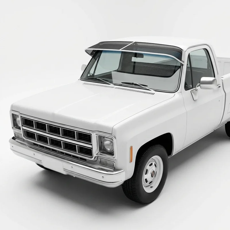 Premium Mesh-Sonnenschutzblende für GMC K25 (1975 - 1978) - 1