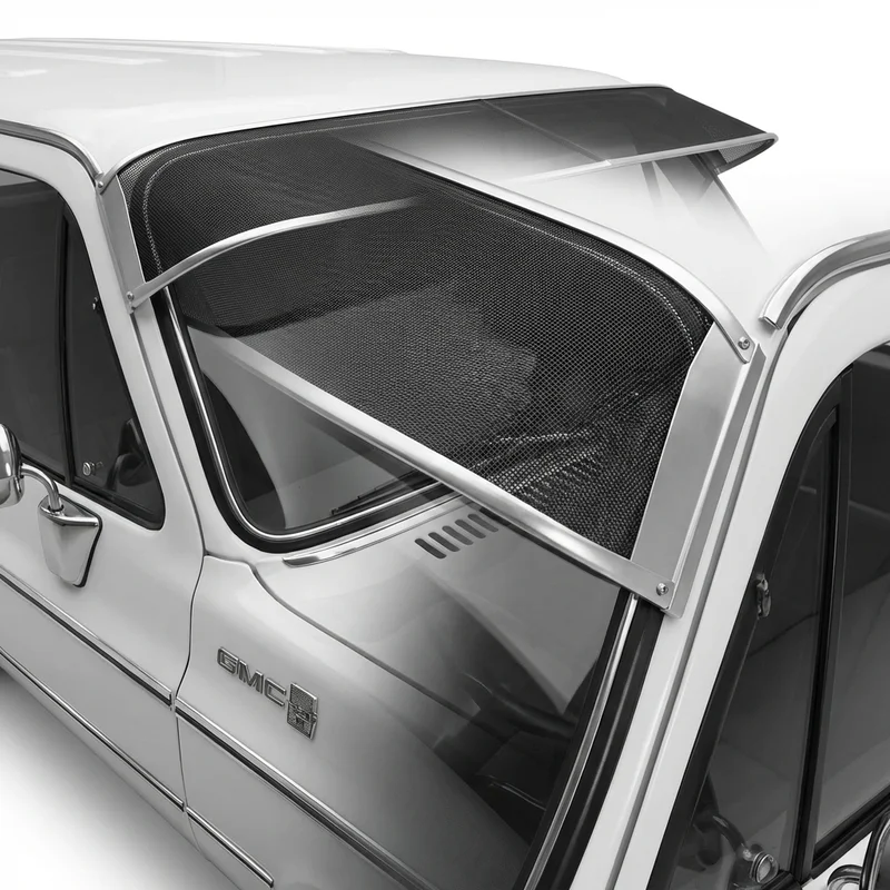 Premium Mesh-Sonnenschutzblende für GMC K25 Suburban (1975 - 1978) - 1