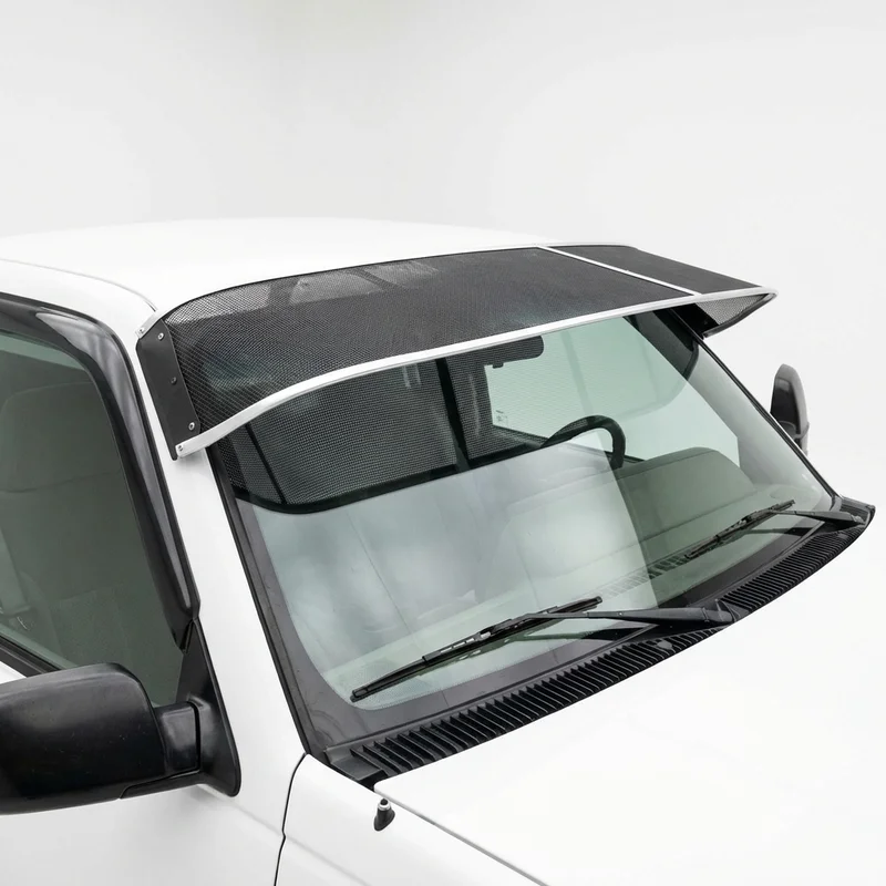 บังแดดกระจกหน้าแบบตาข่ายพรีเมียม สำหรับ GMC K2500 (1979 - 2000) - 1