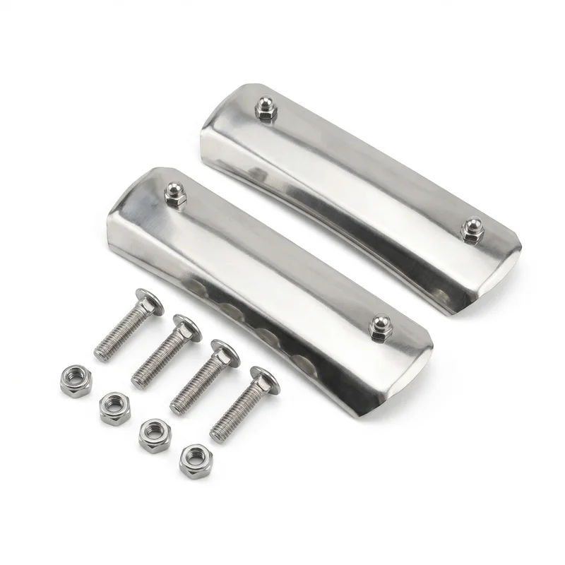 Edelstahl-Montagehalterungsset für GMC K35 (1977 - 1978) - 1