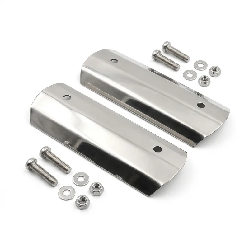 Sada nerezových montážních konzolí pro GMC P35 (1975 - 1978) - 1