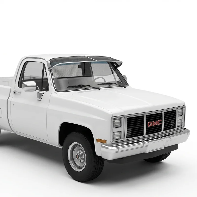 Premium Mesh Windscreen Sunvisor for GMC R3500 (1987 - 1991) - 1