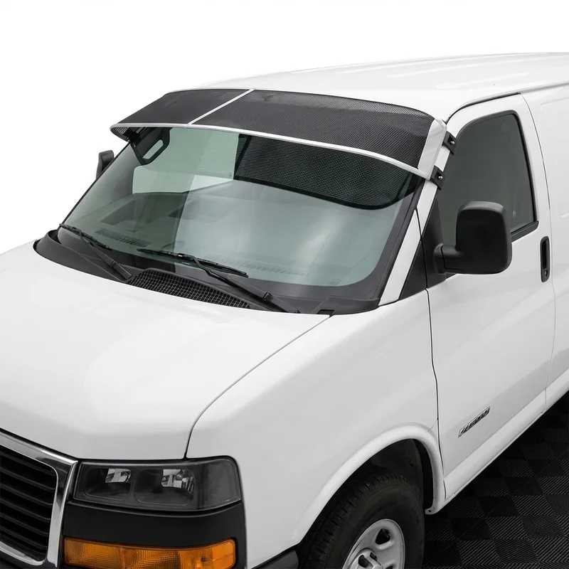 Premium Mesh-Sonnenschutzblende für GMC Savana 4500 (2009 - 2024) - 1