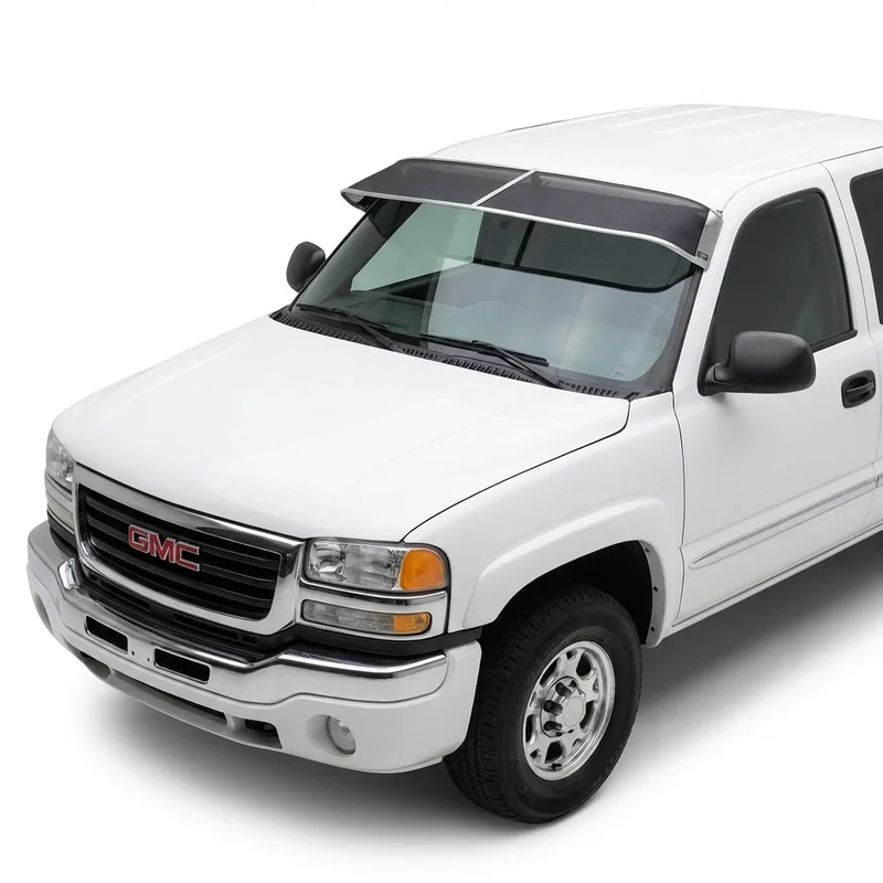 Premium Mesh-Sonnenschutzblende für GMC Sierra 2500 HD (2001 - 2025) - 1