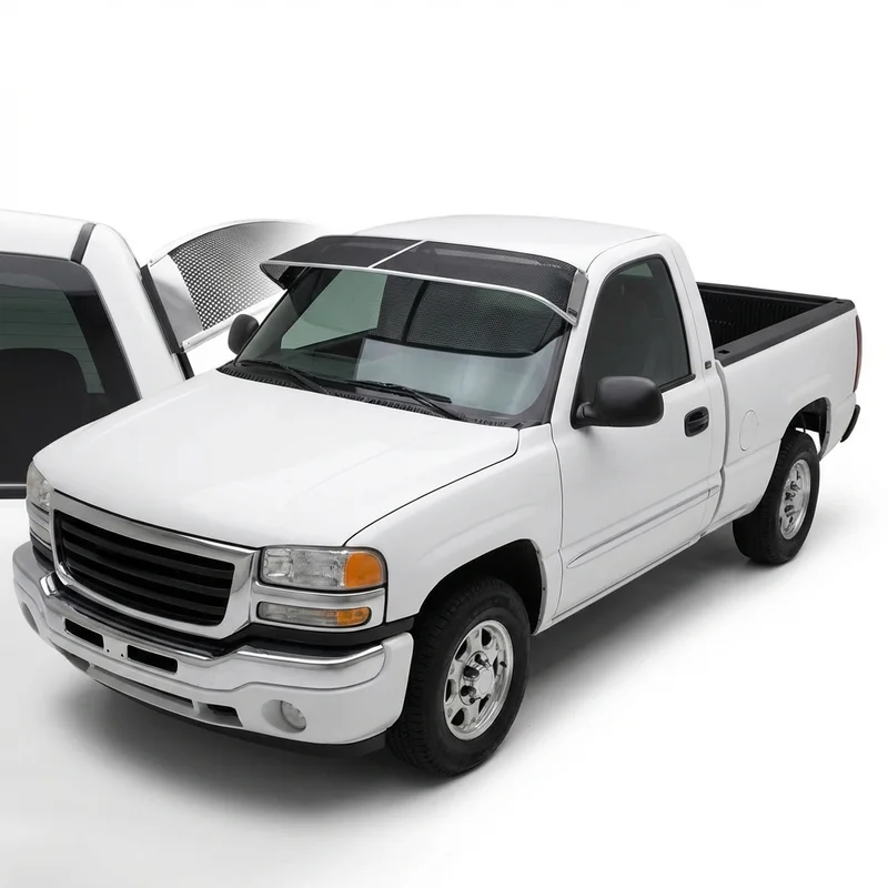 Premium Mesh-Solskærm til Forrude til GMC Sierra 2500 (1999 - 2004) - 1