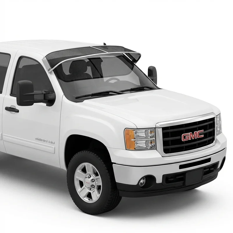 Premium Mesh-Sonnenschutzblende für GMC Sierra 3500 HD (2007 - 2025) - 1