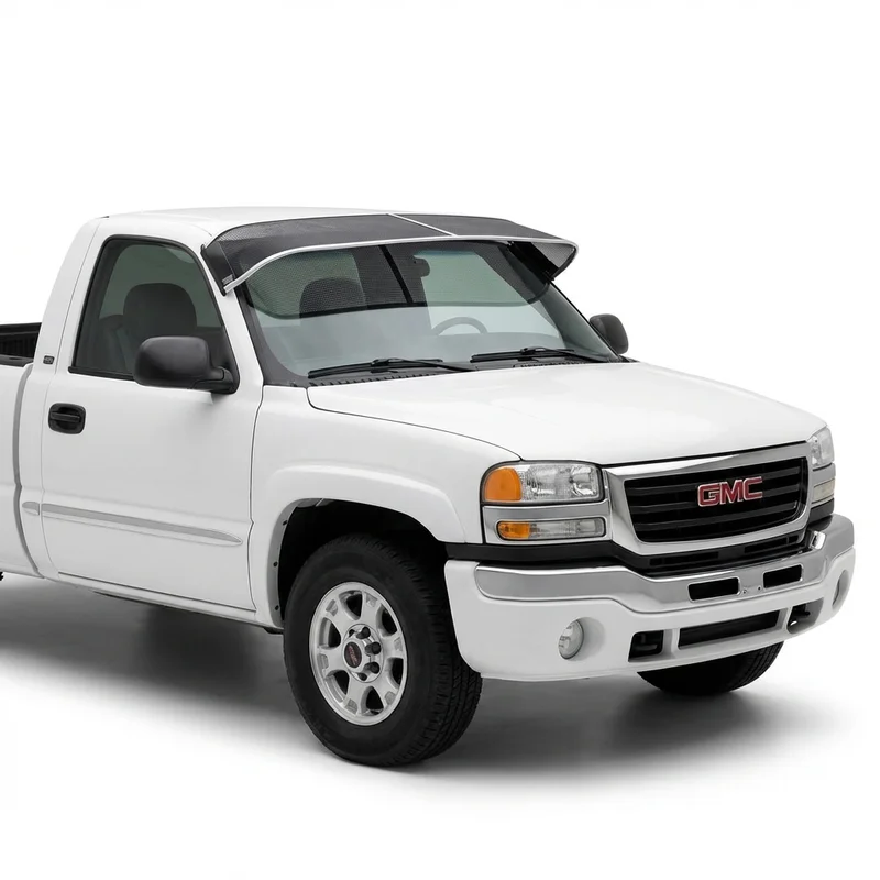 Premium Mesh-Sonnenschutzblende für GMC Sierra 3500 (2001 - 2006) - 1