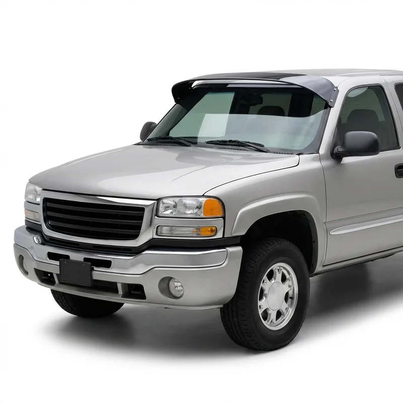 Getönte Acryl-Sonnenschutzblende für GMC Sierra 3500 (2001 - 2006) - 1