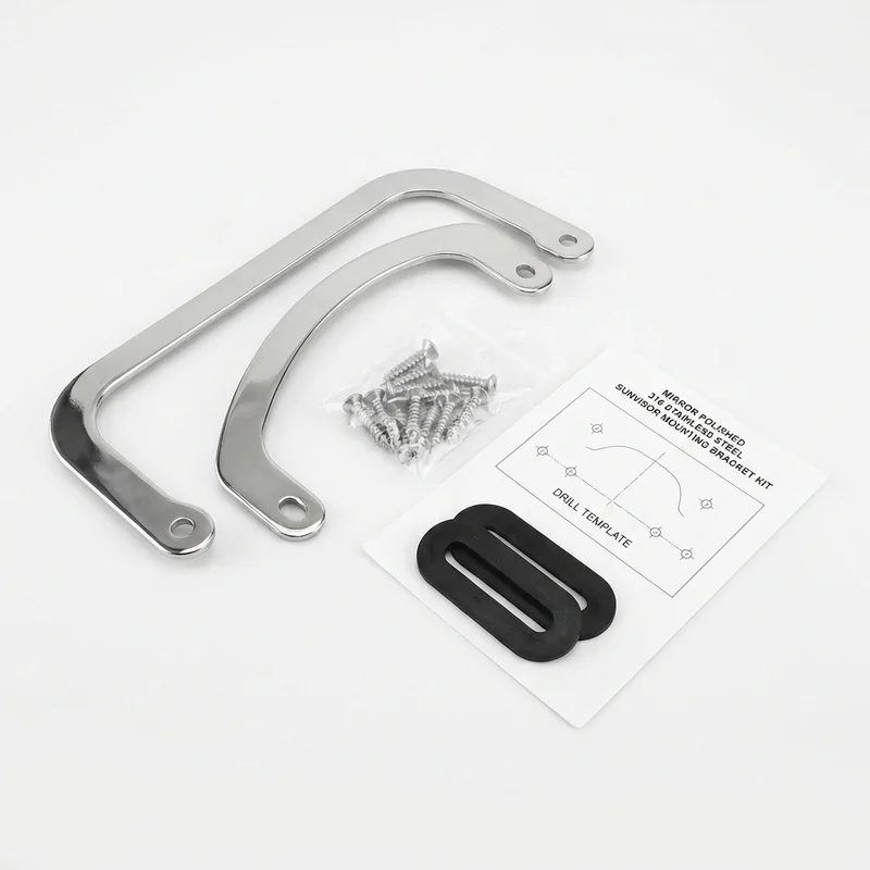 Edelstahl-Montagehalterungsset für GMC V2500 (1987 - 1987) - 1