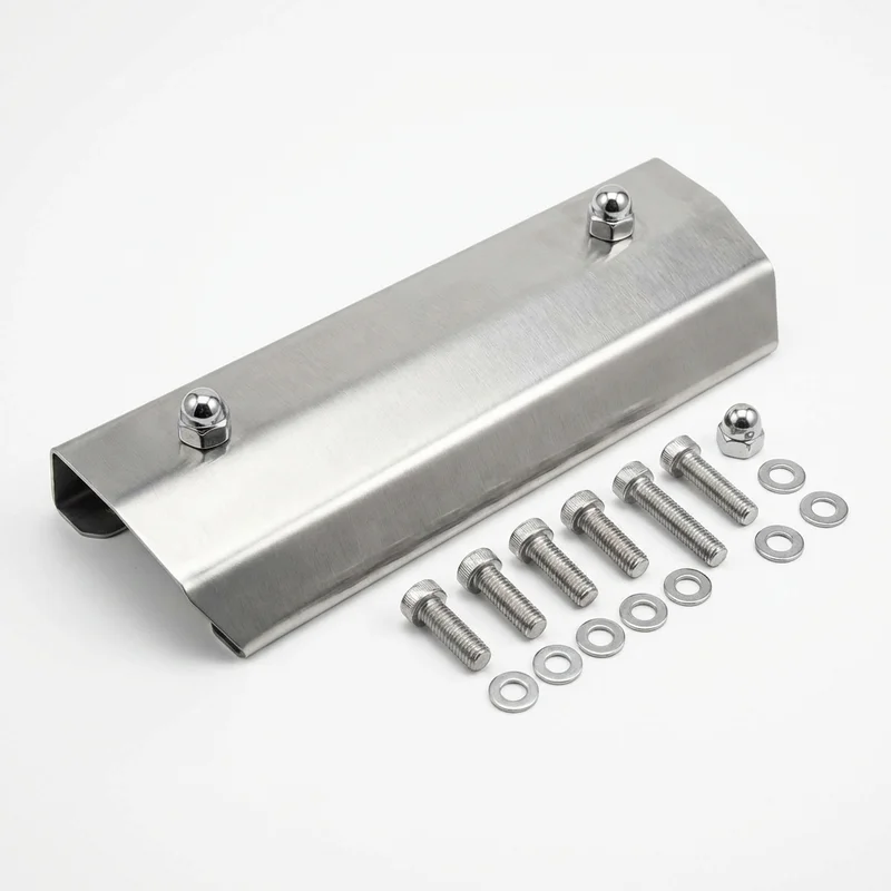 Stainless Steel Mounting Bracket Kit for GMC W4500 Forward (1992 - 2010) - 1