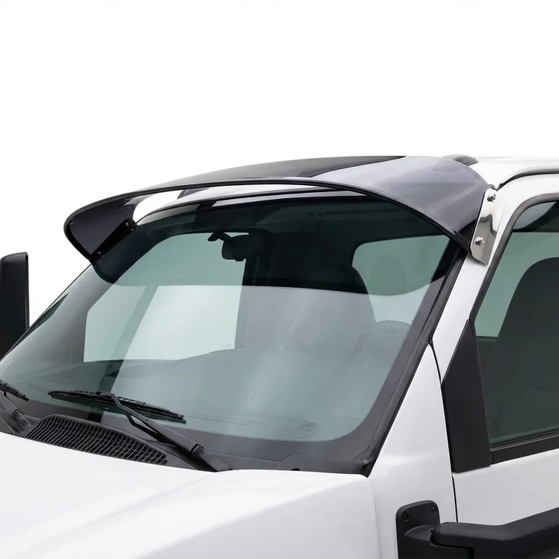 Tinted Acrylic Windscreen Sunvisor for GMC W5500HD Forward (2004 - 2009) - 1