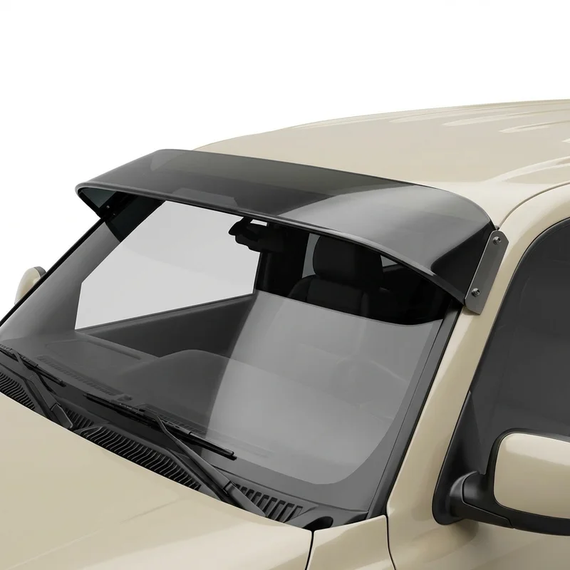 Tinted Acrylic Windscreen Sunvisor for GMC Yukon XL 1500 (2000 - 2014) - 1