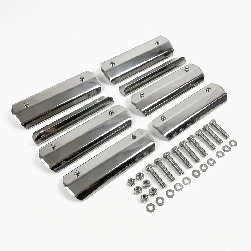 Stainless Steel Mounting Bracket Kit for Hino 165 (2005 - 2010) - 1