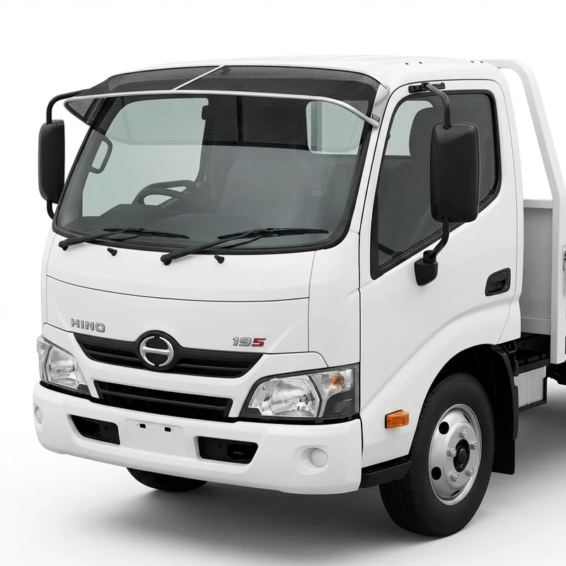 Premium Mesh Windscreen Sunvisor for Hino 195h (2014 - 2020) - 1