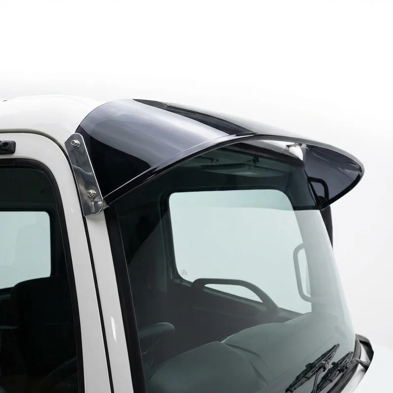 Tinted Acrylic Windscreen Sunvisor for Hino 268 (2005 - 2020) - 1