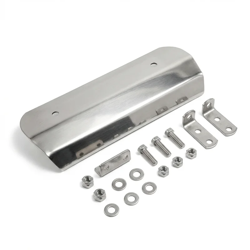 Stainless Steel Mounting Bracket Kit for Hino 338 (2005 - 2020) - 1