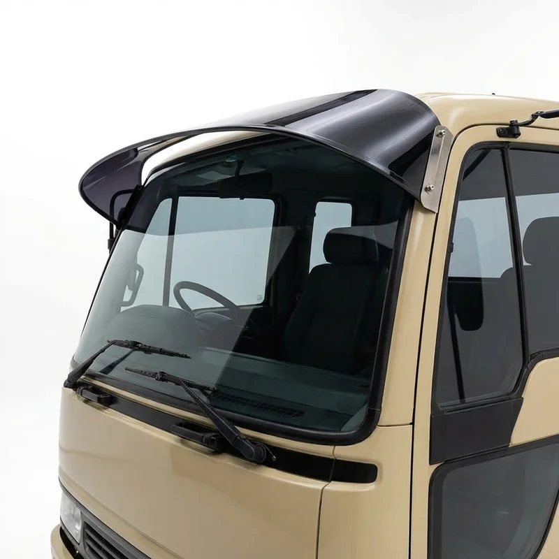 Getinte Acryl Windscherm Zonneklep voor Hino FA14 (1989 - 1991) - 1