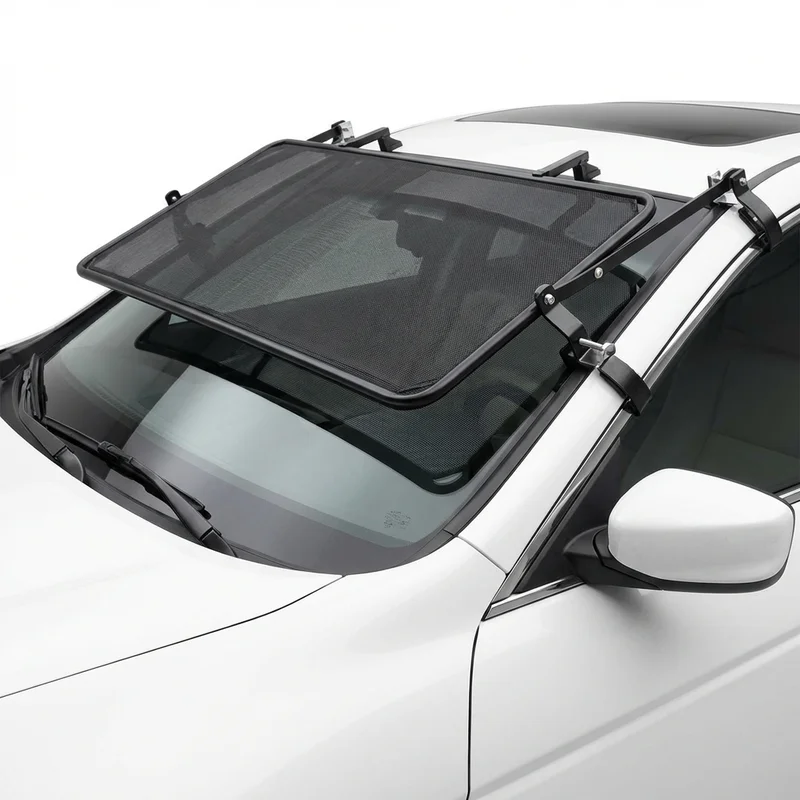 Premium Mesh Windscreen Sunvisor for Honda Accord Crosstour (2010 - 2011) - 1