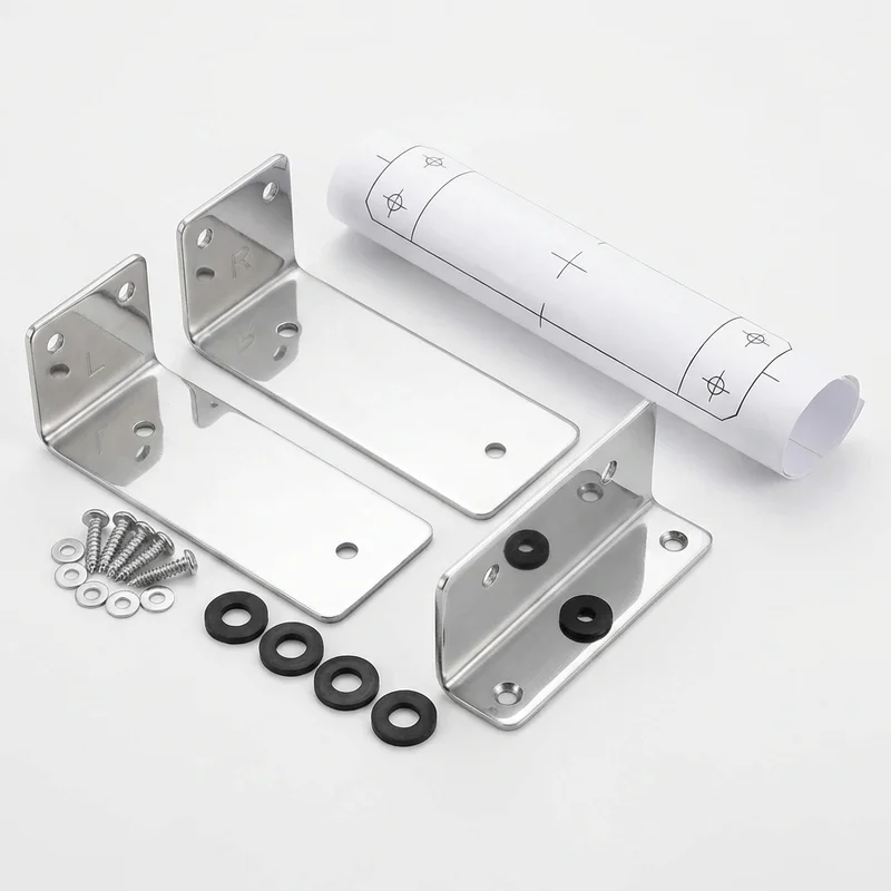 Stainless Steel Mounting Bracket Kit for Honda BR-V (2018 - 2021) - 1