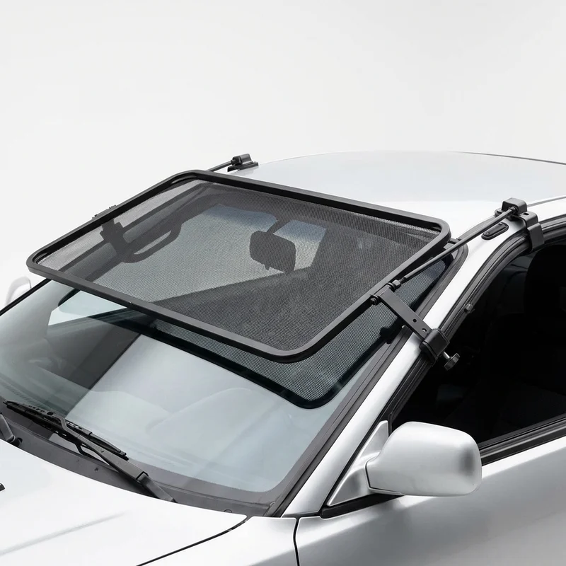 Premium Mesh Windscreen Sunvisor for Honda CRX (1988 - 1991) - 1