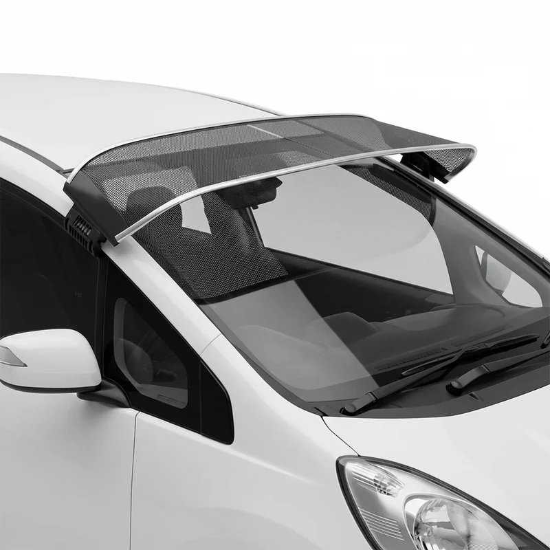 Premium Mesh Windscreen Sunvisor for Honda Fit (2006 - 2020) - 1