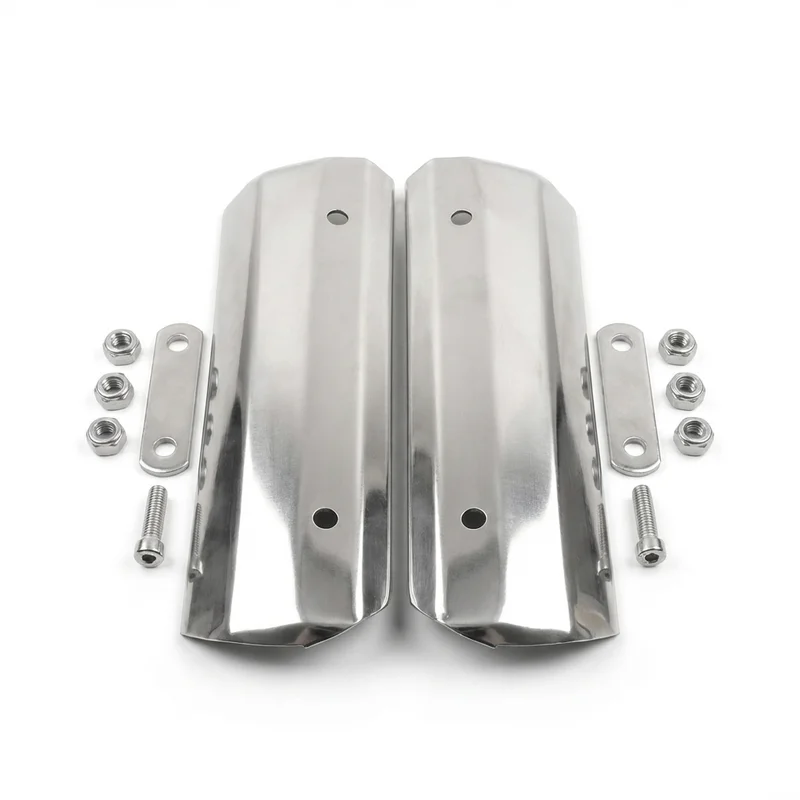 Stainless Steel Mounting Bracket Kit for Humber Hawk (1965 - 1967) - 1