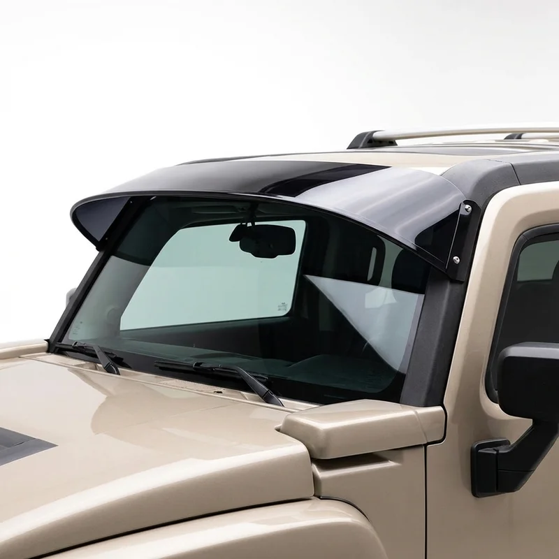 Tinted Acrylic Windscreen Sunvisor for Hummer H3 (2006 - 2010) - 1