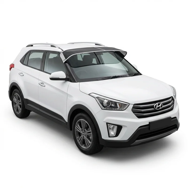 Premium Mesh Windscreen Sunvisor for Hyundai Creta (2017 - 2021) - 1