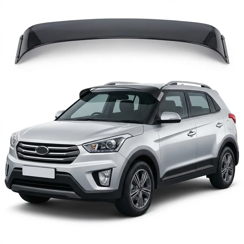 Tinted Acrylic Windscreen Sunvisor for Hyundai Creta (2017 - 2021) - 1