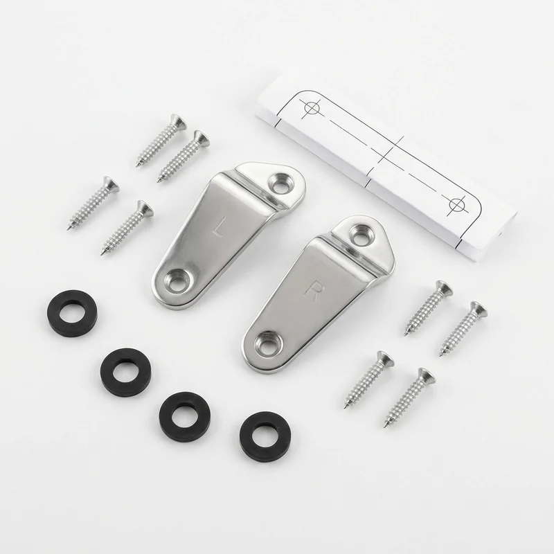 Stainless Steel Mounting Bracket Kit for Hyundai Elantra (1992 - 2025) - 1