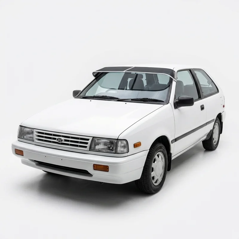 Premium Mesh Windscreen Sunvisor for Hyundai Excel (1986 - 1994) - 1