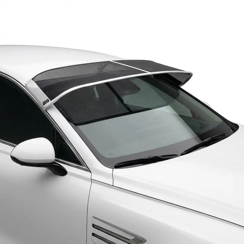 บังแดดกระจกหน้าแบบตาข่ายพรีเมียม สำหรับ Hyundai Genesis Electrified G80  (2023 - 2024) - 1