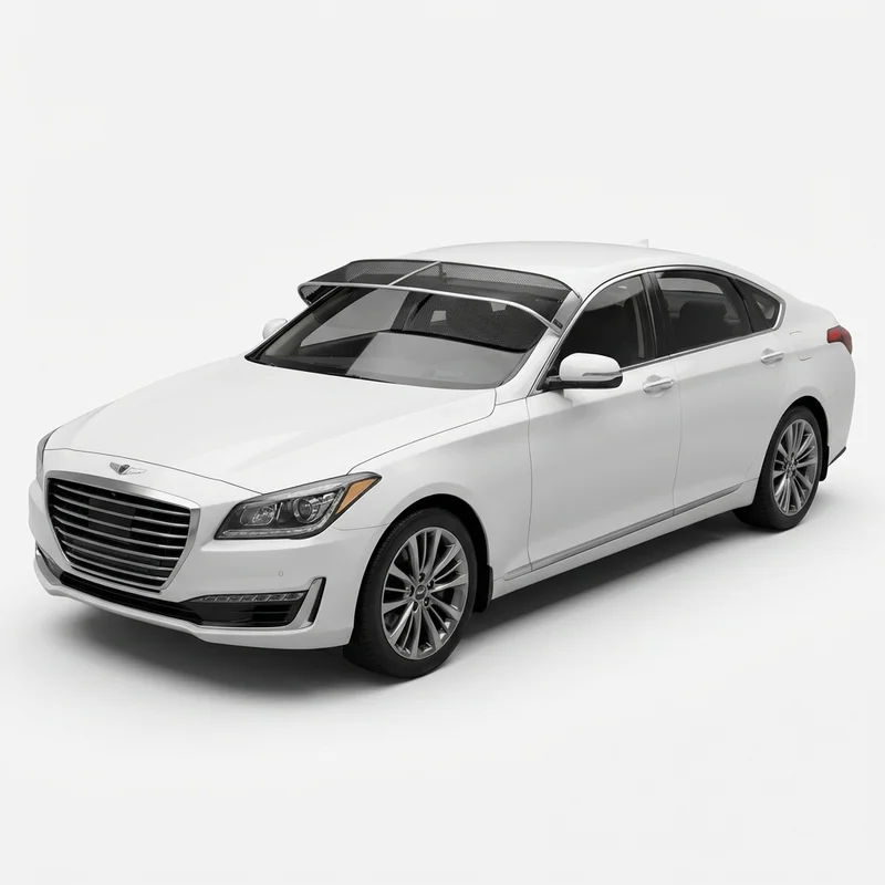 Premium Mesh-Solskærm til Forrude til Hyundai Genesis G90  (2017 - 2024) - 1