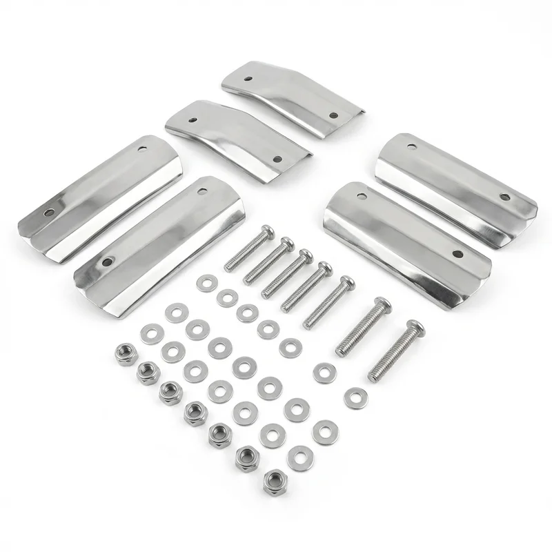 Stainless Steel Mounting Bracket Kit for Hyundai Genesis GV70 (2022 - 2025) - 1