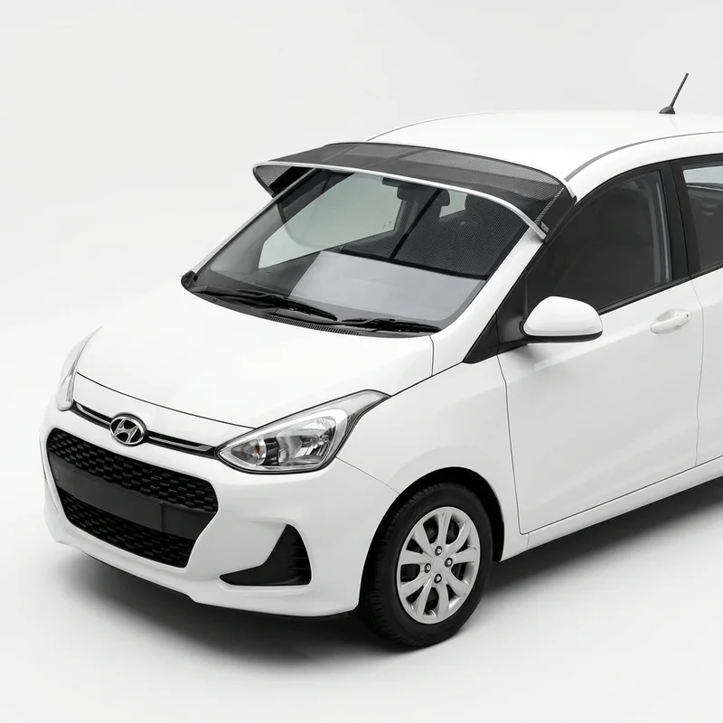 Premium Mesh Windscreen Sunvisor for Hyundai Grand i10 (2015 - 2021) - 1