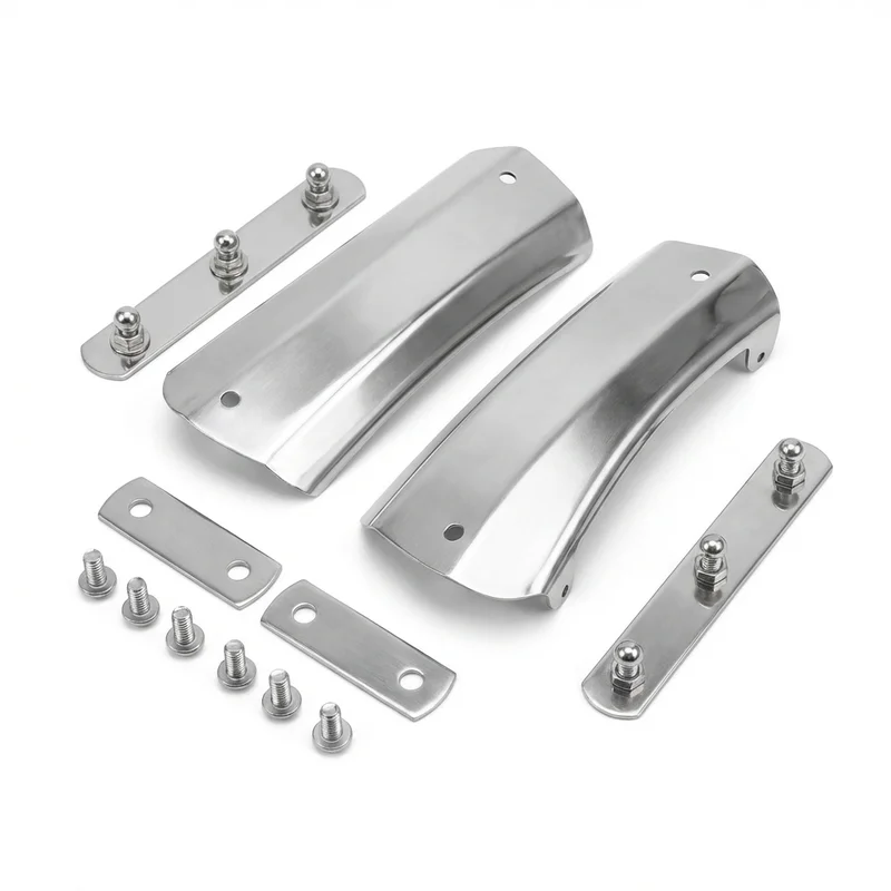 Stainless Steel Mounting Bracket Kit for Hyundai Kona (2018 - 2025) - 1