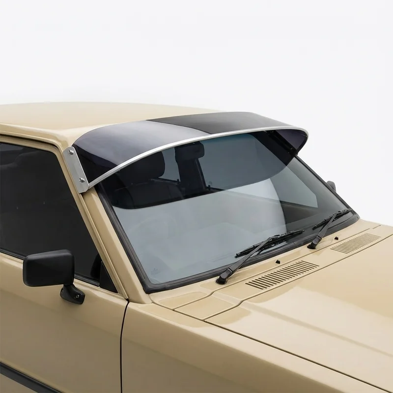 Tinted Acrylic Windscreen Sunvisor for Hyundai Pony (1983 - 1987) - 1