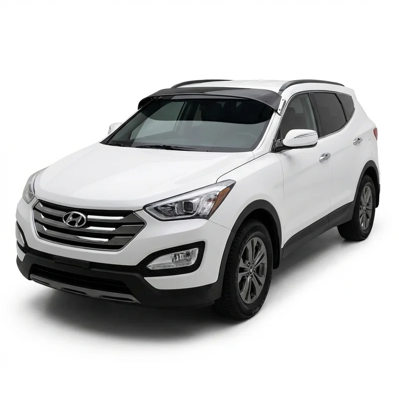 Tinted Acrylic Windscreen Sunvisor for Hyundai Santa Fe Sport (2013 - 2018) - 1