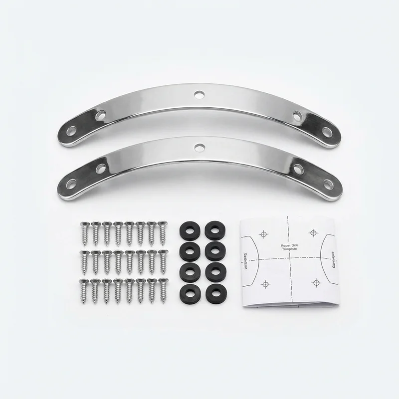 Stainless Steel Mounting Bracket Kit for Hyundai Santa Fe XL (2013 - 2019) - 1