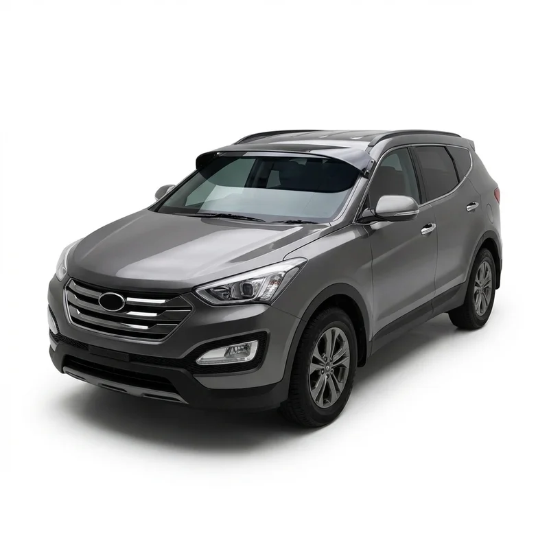Tinted Acrylic Windscreen Sunvisor for Hyundai Santa Fe XL (2013 - 2019) - 1