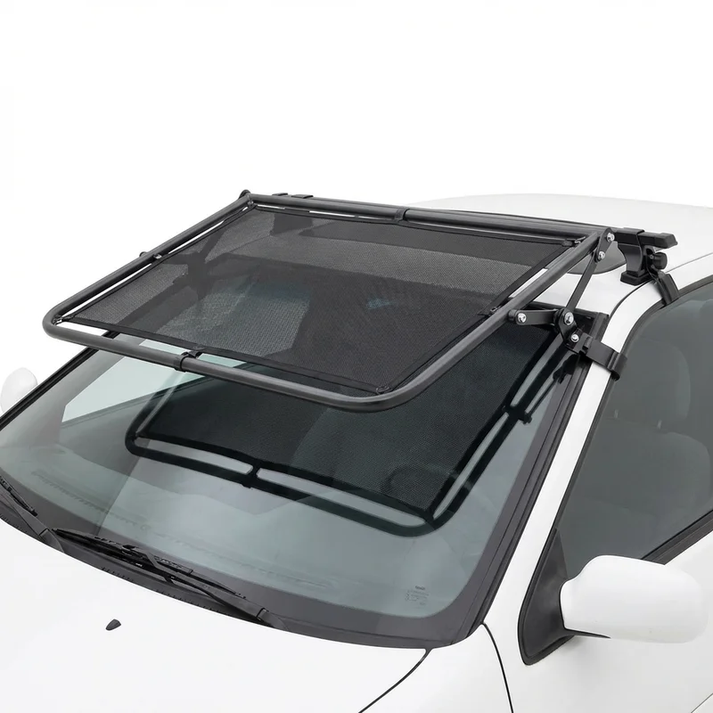 Premium Mesh Windscreen Sunvisor for Hyundai Scoupe (1991 - 1995) - 1