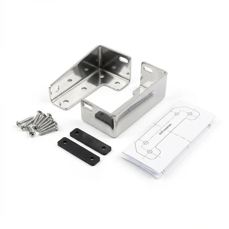 Stainless Steel Mounting Bracket Kit for Hyundai Tucson (2005 - 2025) - 1