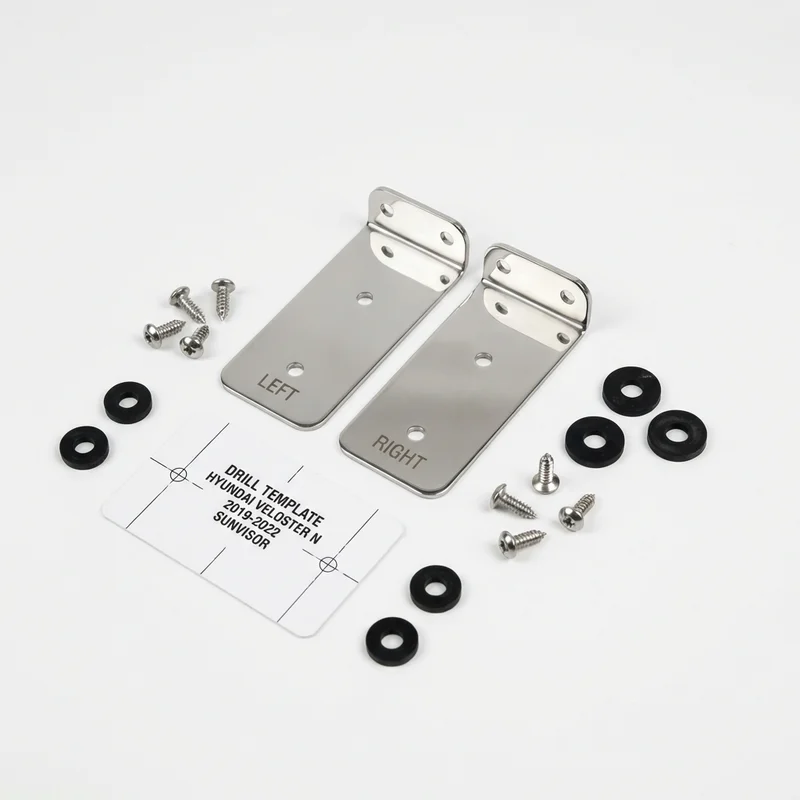 Stainless Steel Mounting Bracket Kit for Hyundai Veloster N (2019 - 2022) - 1