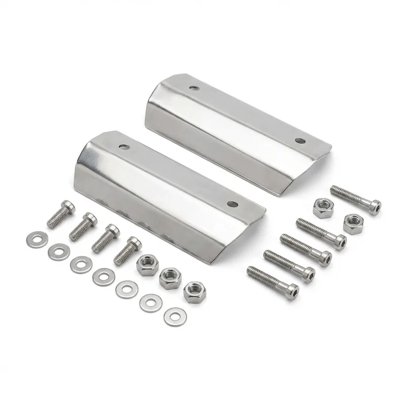 Stainless Steel Mounting Bracket Kit for IC Corporation AE School Bus (2015 - 2015) - 1