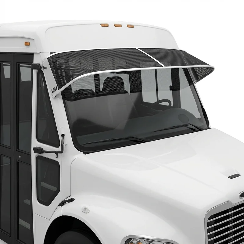 Premium Mesh Windscreen Sunvisor for IC Corporation CE Commercial (2003 - 2024) - 1