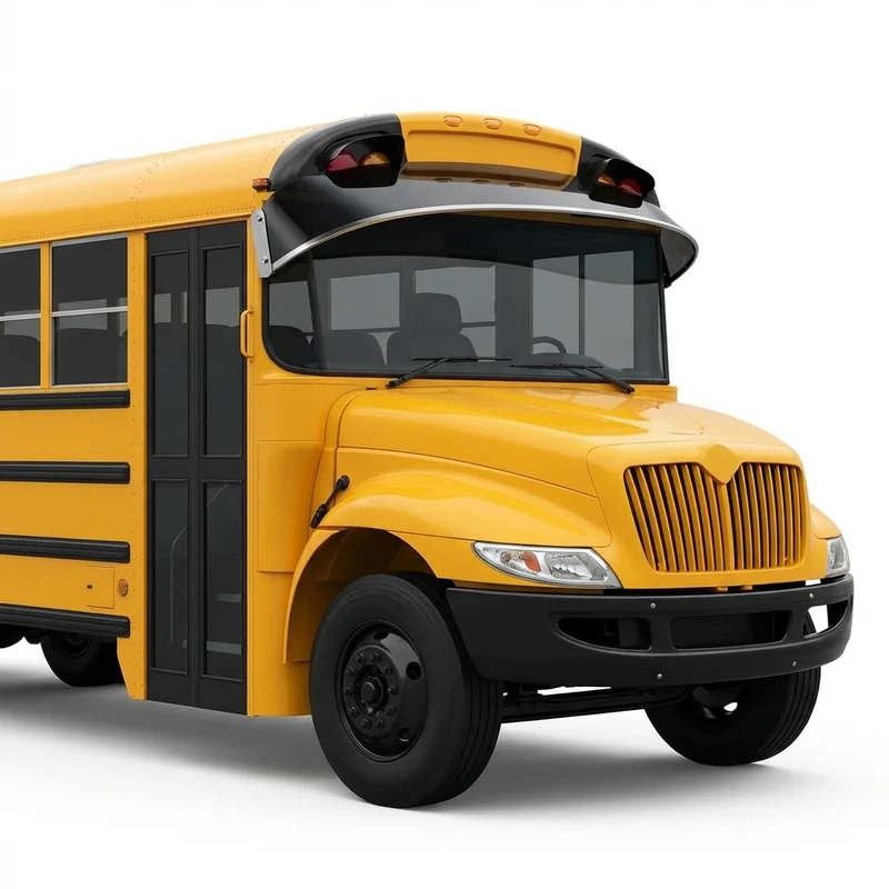 Tinted Acrylic Windscreen Sunvisor for IC Corporation CE Commercial (2003 - 2024) - 1