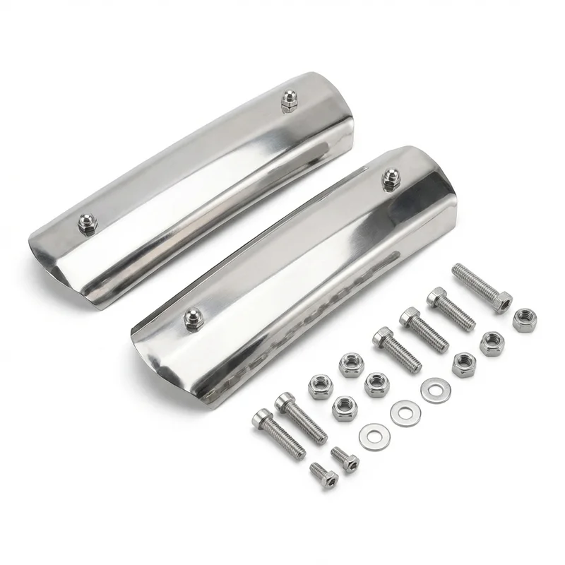 Stainless Steel Mounting Bracket Kit for IC Corporation CE School Bus (2003 - 2025) - 1