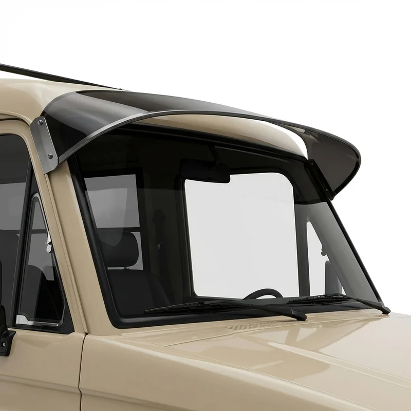 Tinted Acrylic Windscreen Sunvisor for IC Corporation FE Commercial (2003 - 2011) - 1